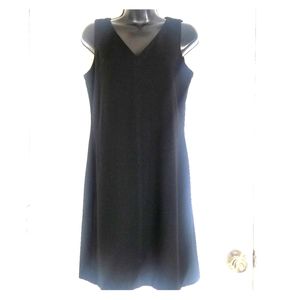 J Crew Black V Neck Dress